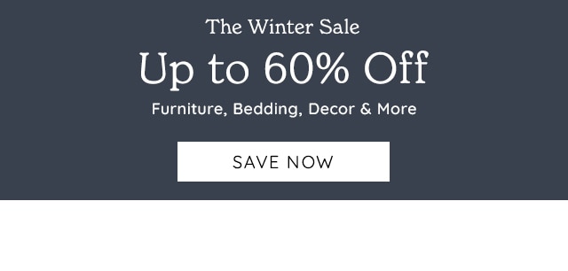 THE WINTER SALE - UP TO 60% OFF