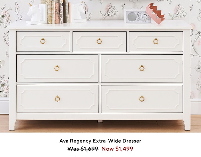 AVA REGENCY EXTRA WIDE DRESSER