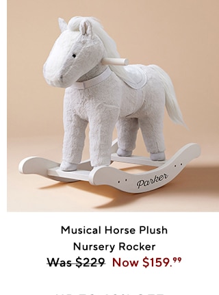 MUSICAL HORSE PLUSH