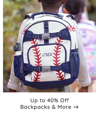  Up to 40% Off Backpacks More 