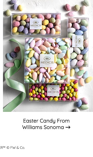 EASTER CANDY FROM WILLIAMS SONOMA