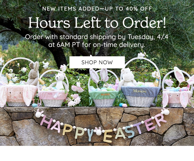 LAST DAY TO ORDER BASKETS & GIFTS