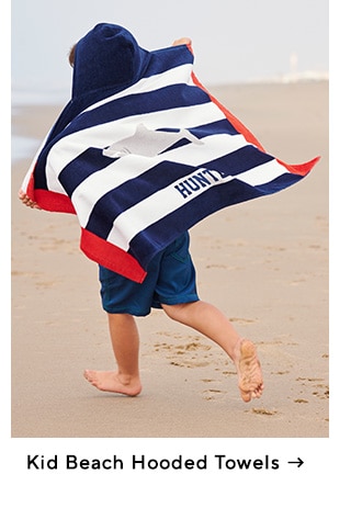 KID BEACH HOODED TOWELS