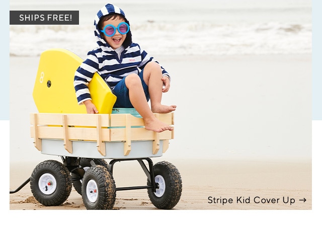 STRIPE KID COVER UP