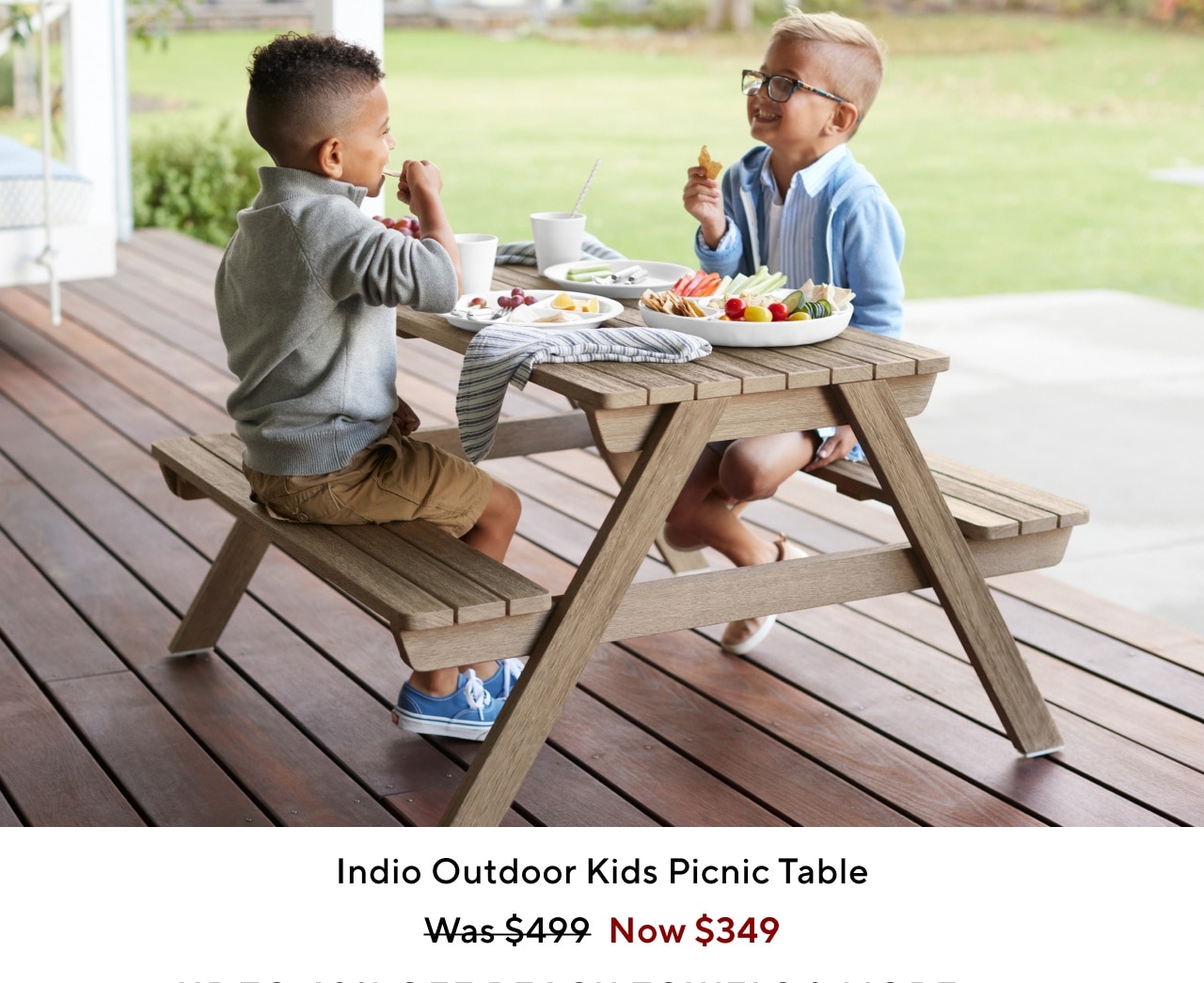 INDIO OUTDOOR KIDS PICNIC TABLE