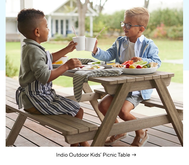  Indio Outdoor Kids Picnic Table - 