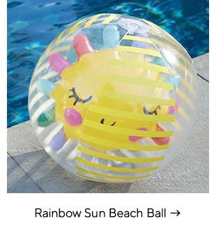  Rainbow Sun Beach Ball 