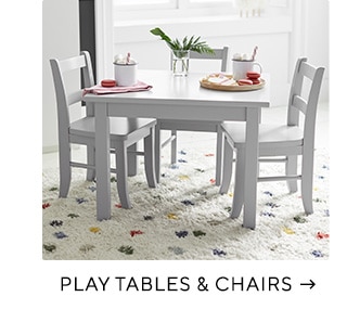  PLAY TABLES CHAIRS - 