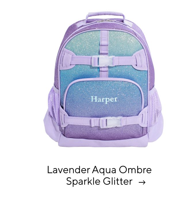 LAVENDER AQUA OMBRE SPARKLE GLITTER