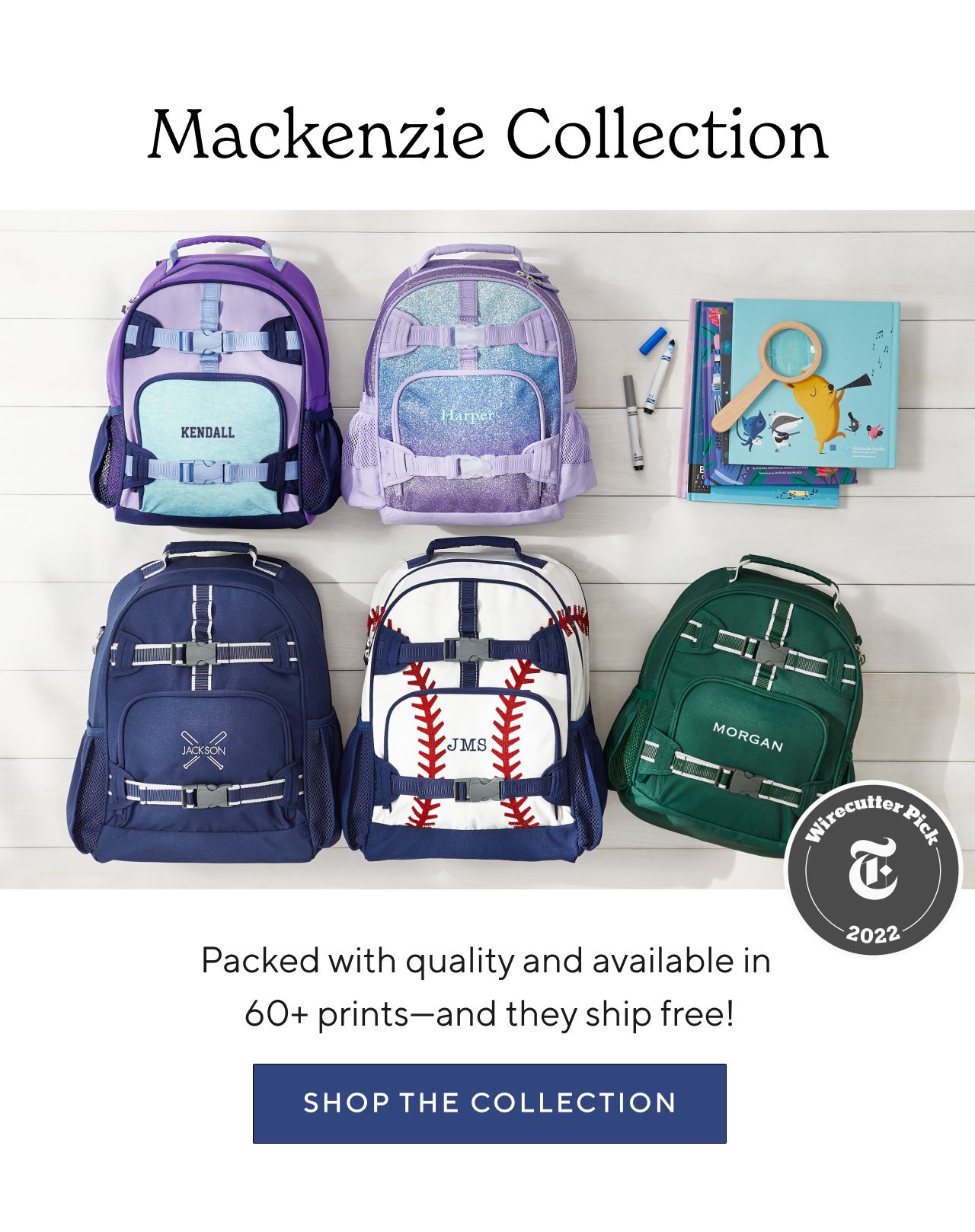 Pottery Barn Kids: Save up to 60% off Backpacks + Free Shipping