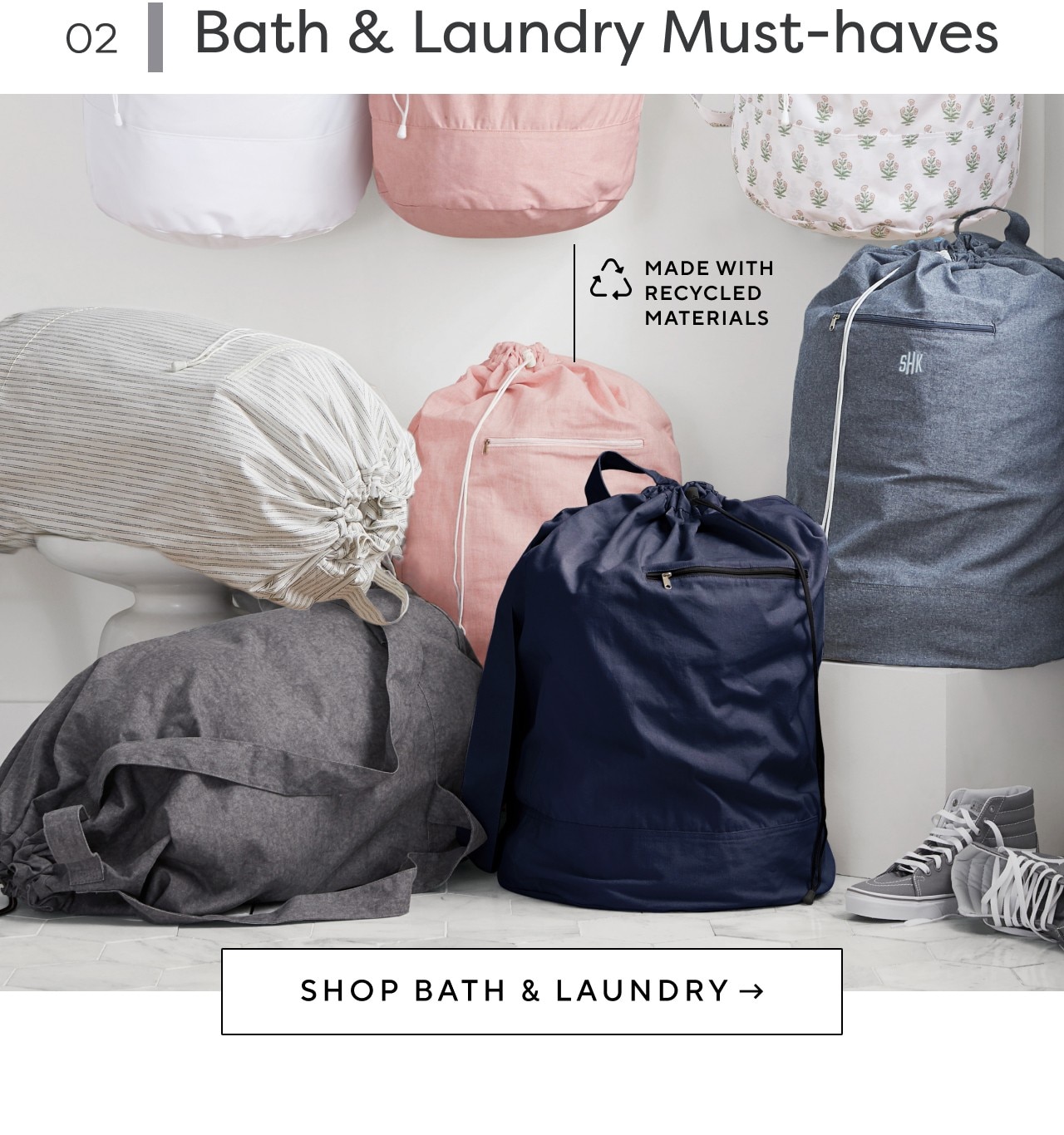 BATH & LAUNDRY MUST-HAVES