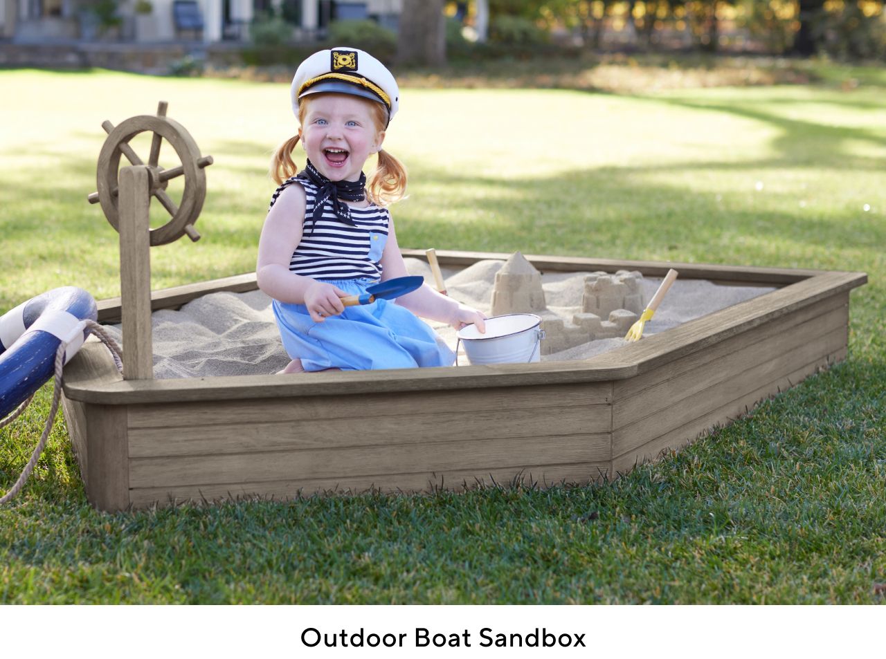 OUTDOOR BOAT SANDBOX