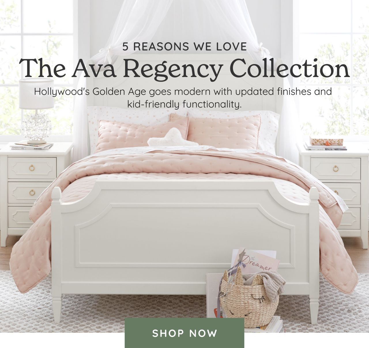 Ava Regency Storage Desk