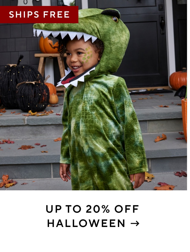 UP TO 20% OFF HALLOWEEN