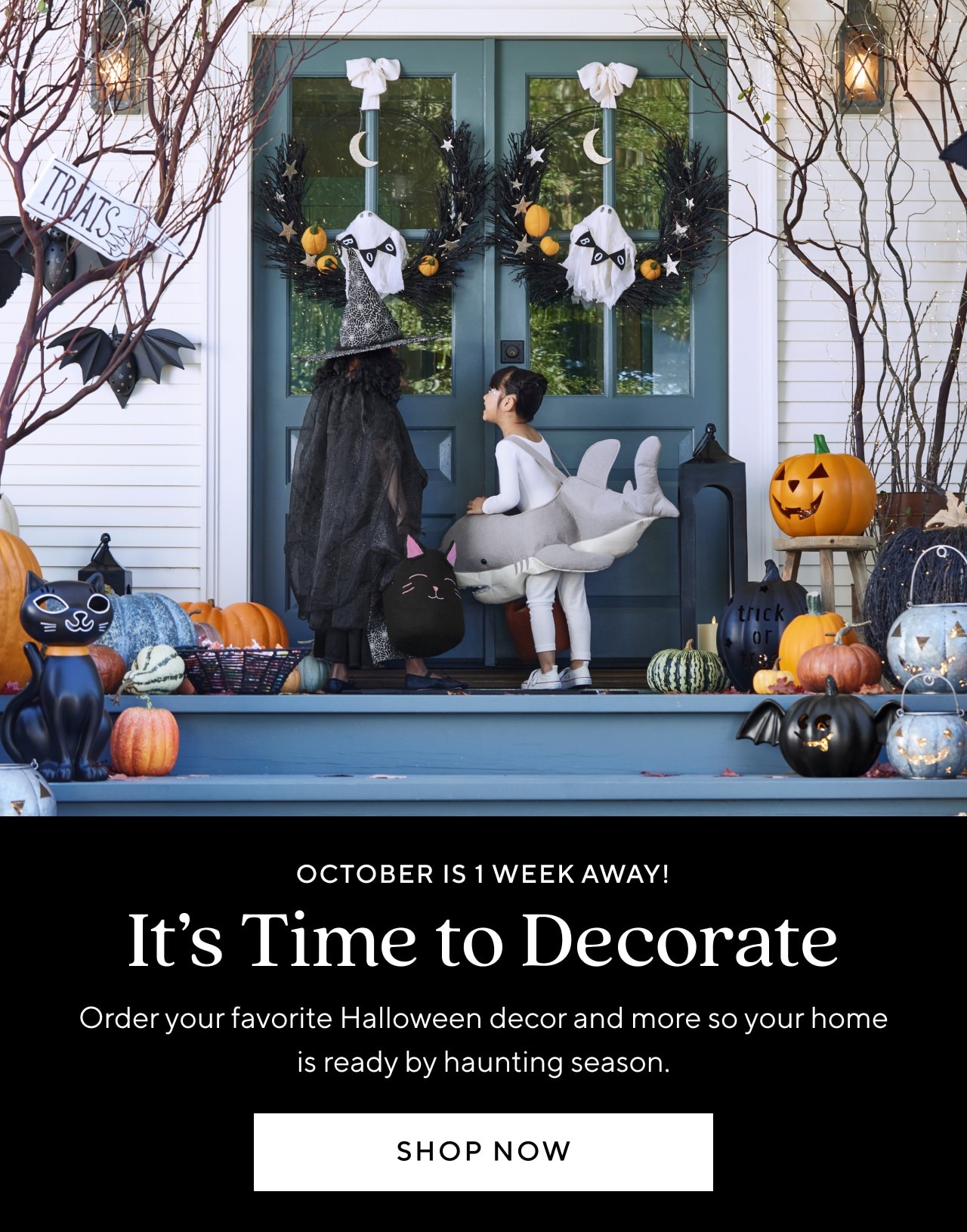 IT'S TIME TO DECORATE