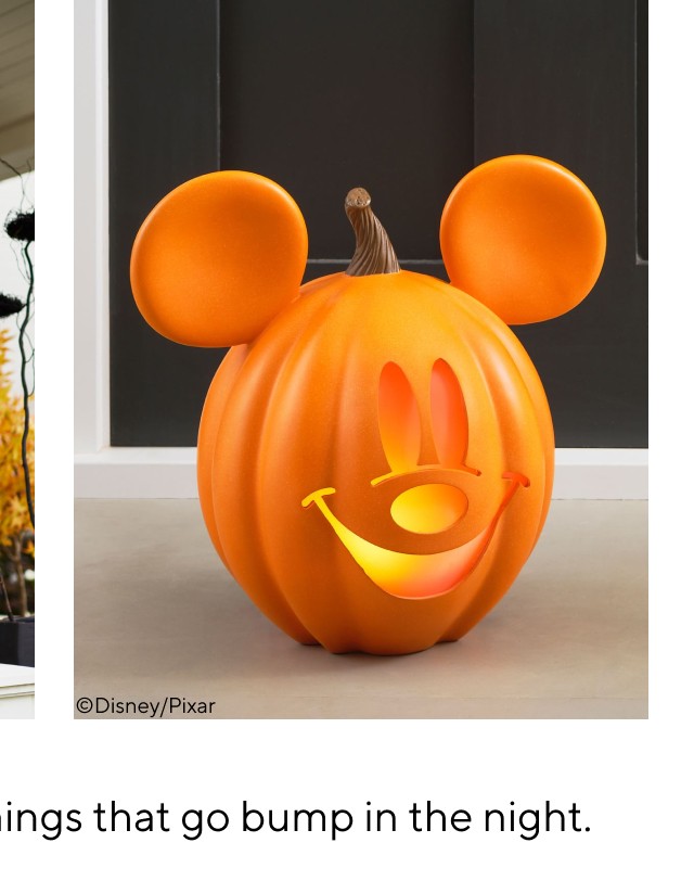 MICKEY MOUSE PUMPKIN