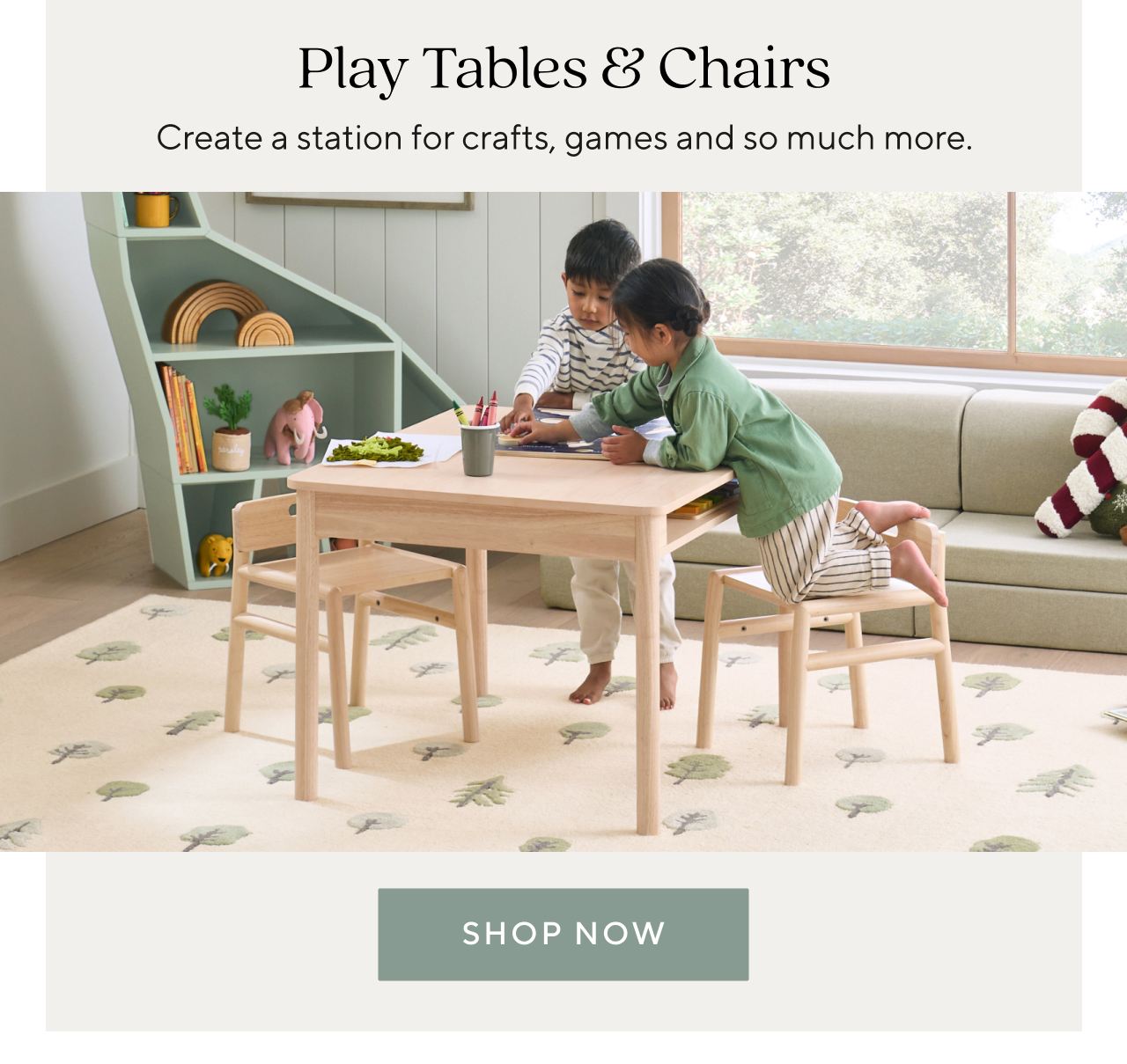 PLAY TABLES & CHAIRS