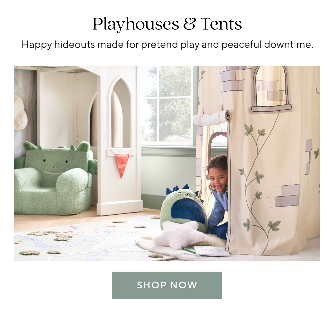 PLAYHOUSES & TENTS