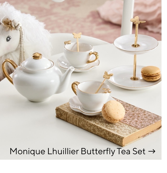 MONIQUE LHUILLIER BUTTERFLY TEA SET