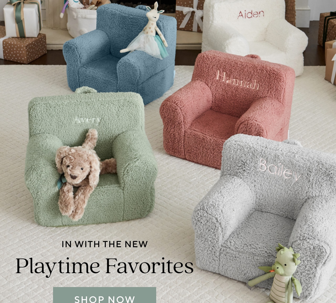 IN WITH THE NEW - PLAYROOM FAVORITES