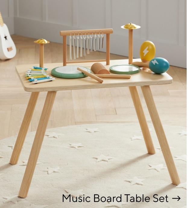 MUSIC BOARD TABLE SET