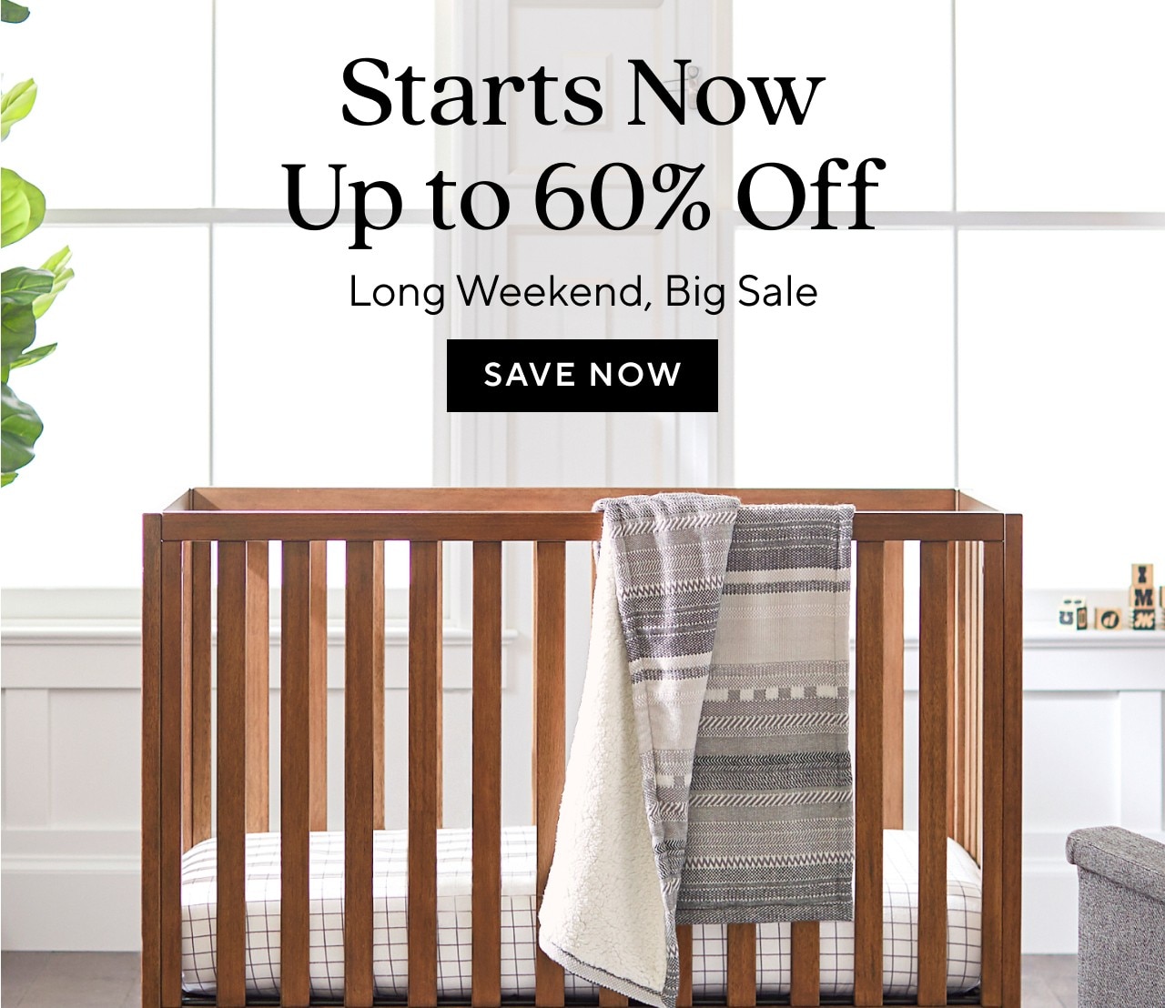 STARTS NOW - UP TO 60% OFF - LONG WEEKEND, BIG SALE