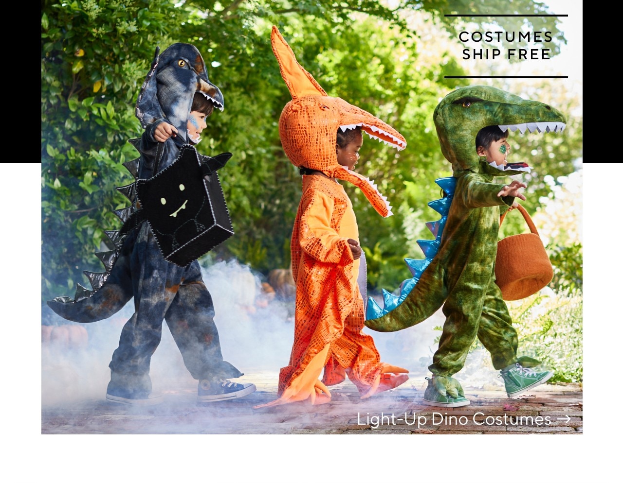 LIGHT-UP DINO COSTUMES