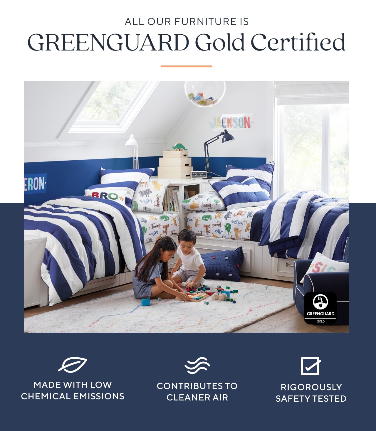 GREENGUARD GOLD CERTIFIED