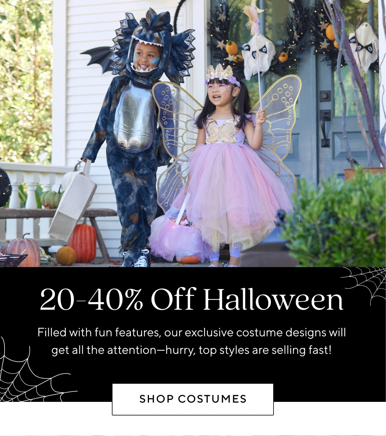 20-40% OFF HALLOWEEN