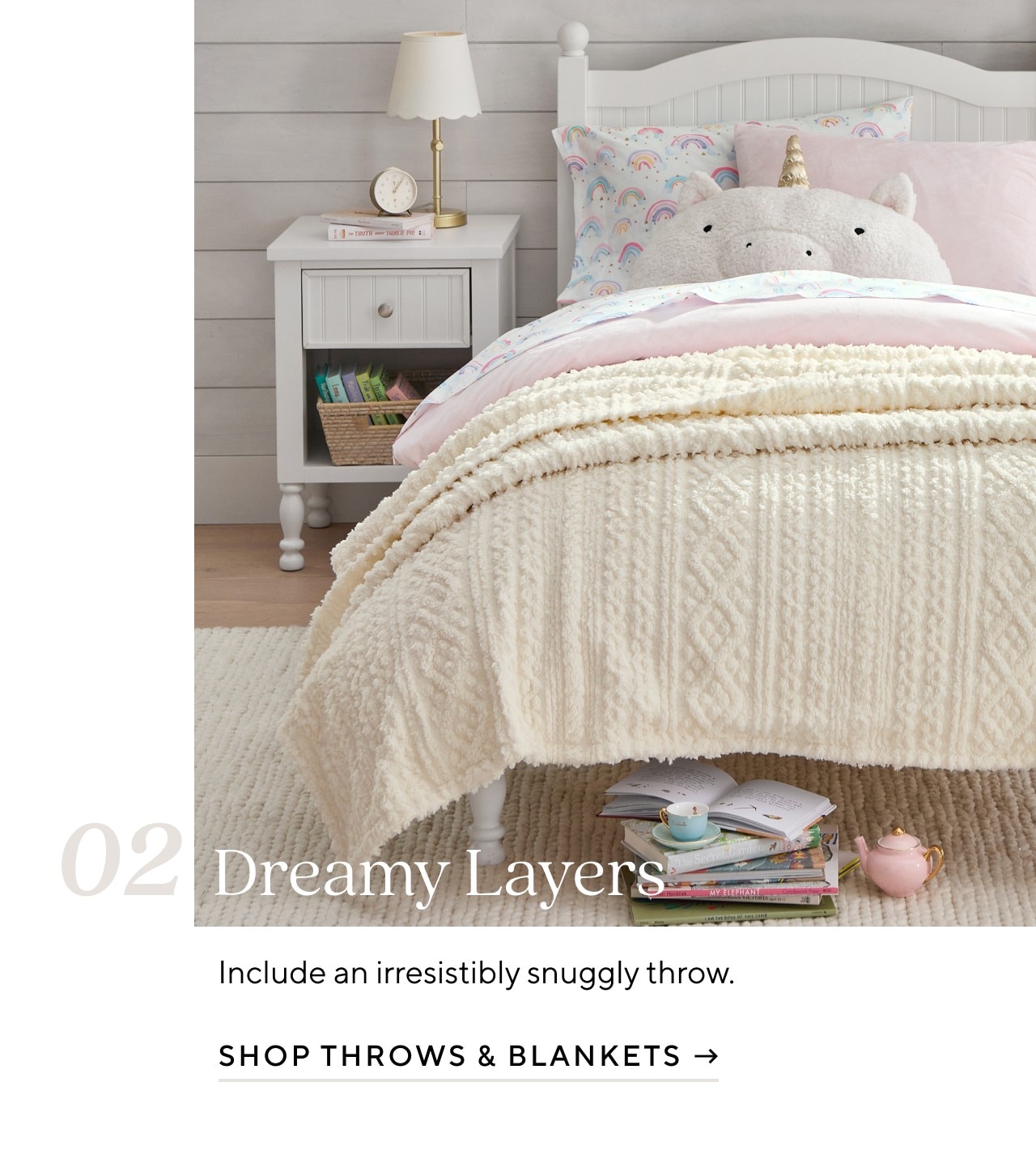 SHOP THROWS & BLANKETS