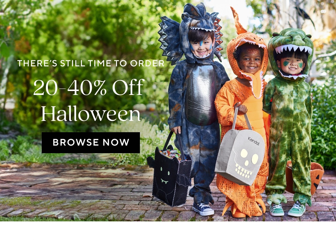 20-40% OFF HALLOWEEN