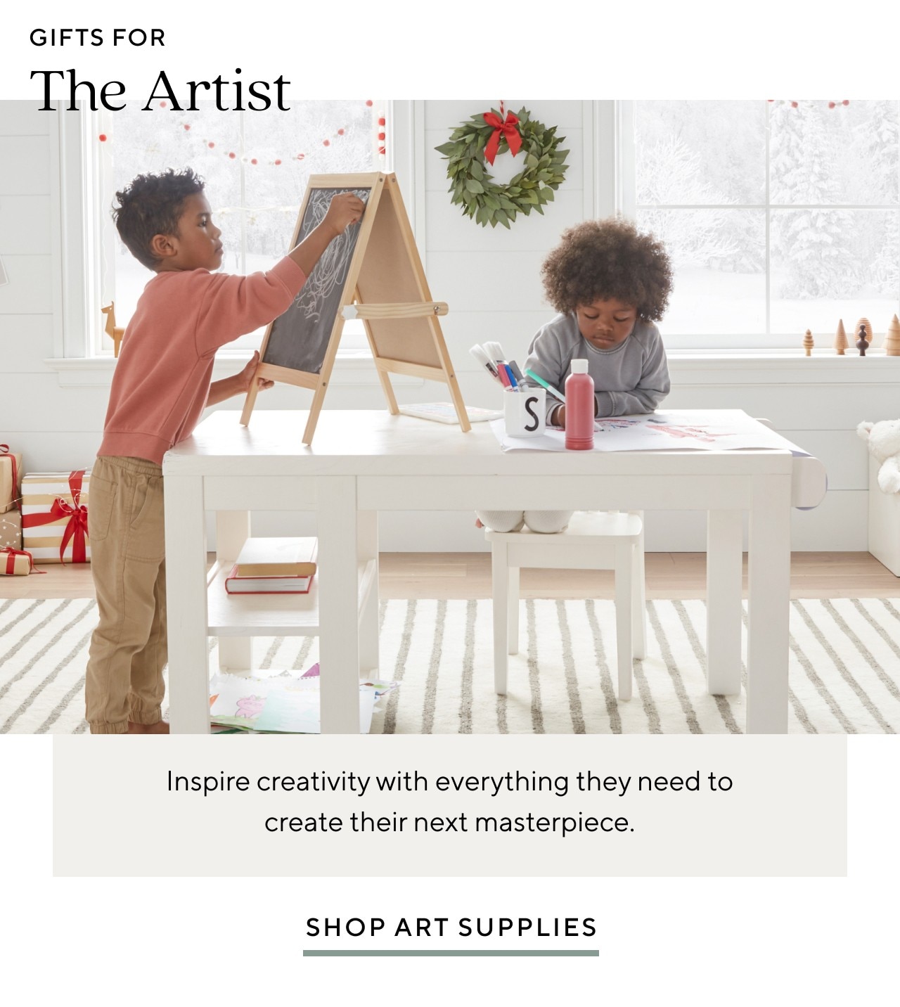 GIFTS FOR THE ARTIST - SHOP ART SUPPLIES