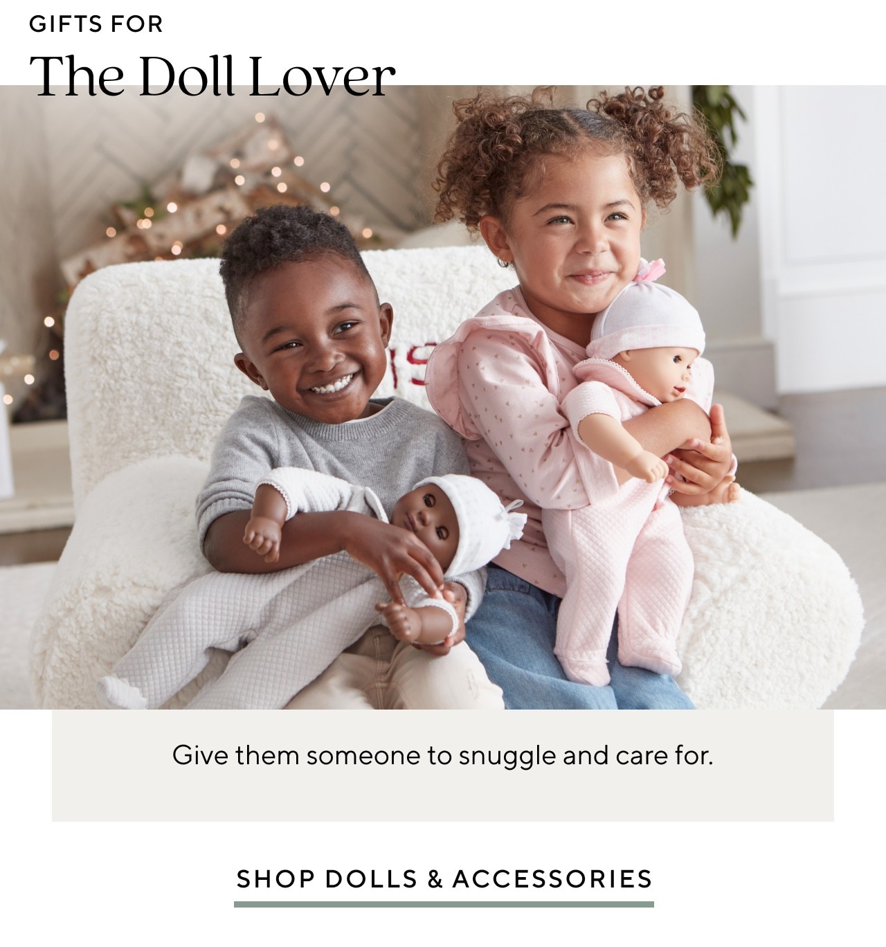 GIFTS FOR THE DOLL LOVER - SHOP DOLLS & ACCESSORIES