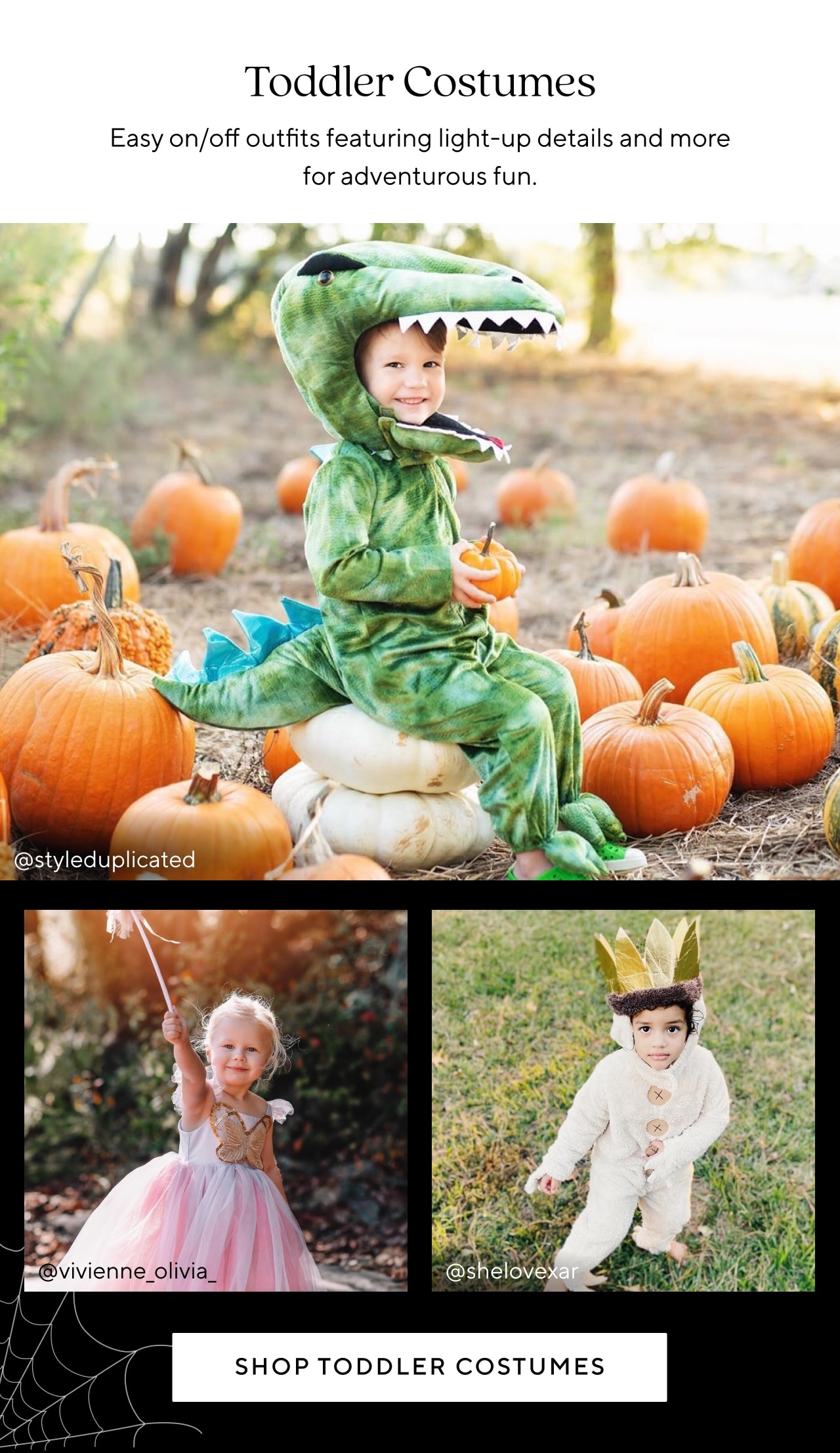 SHOP TODDLER COSTUMES