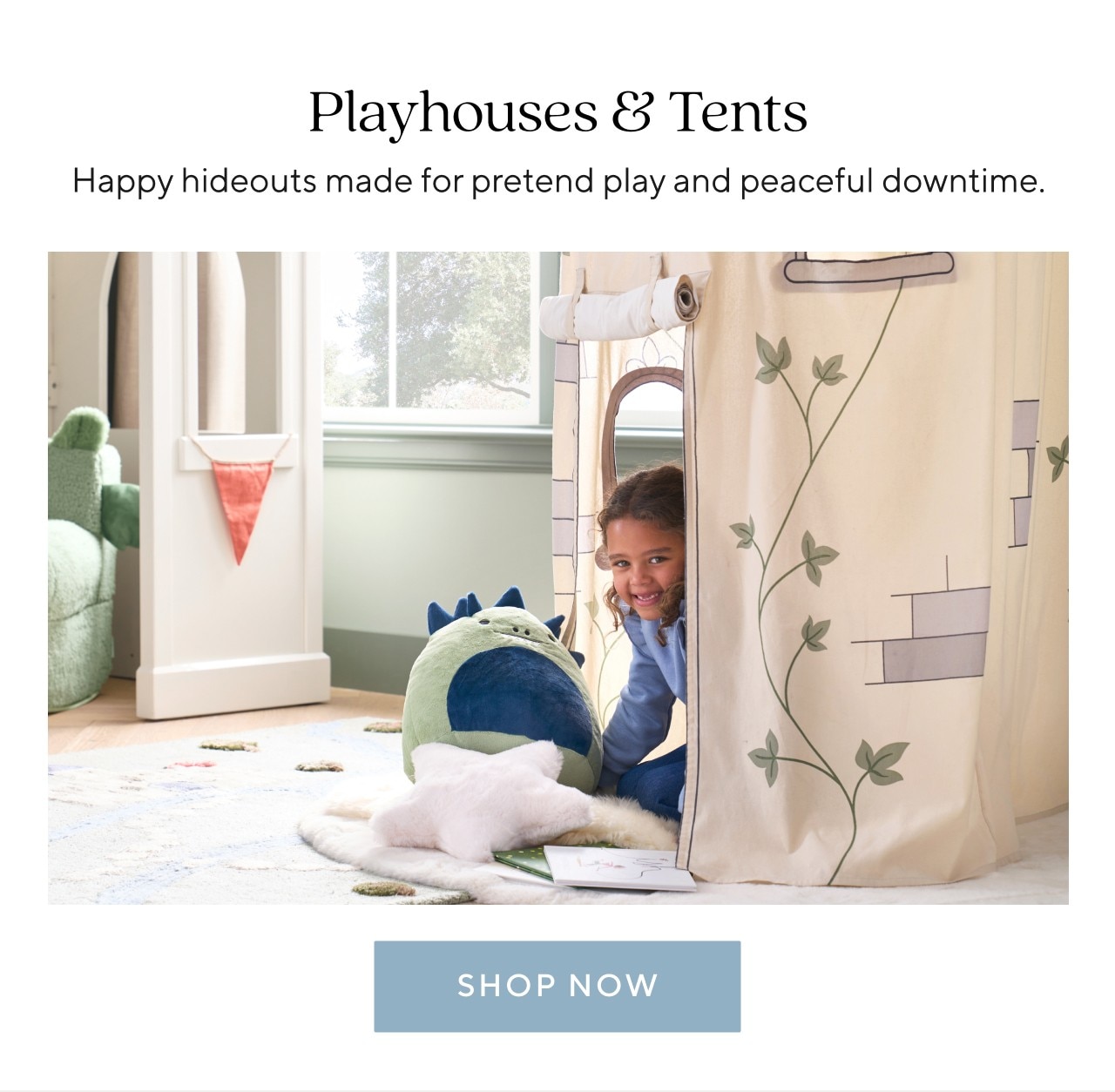 PLAYHOUSES & TENTS