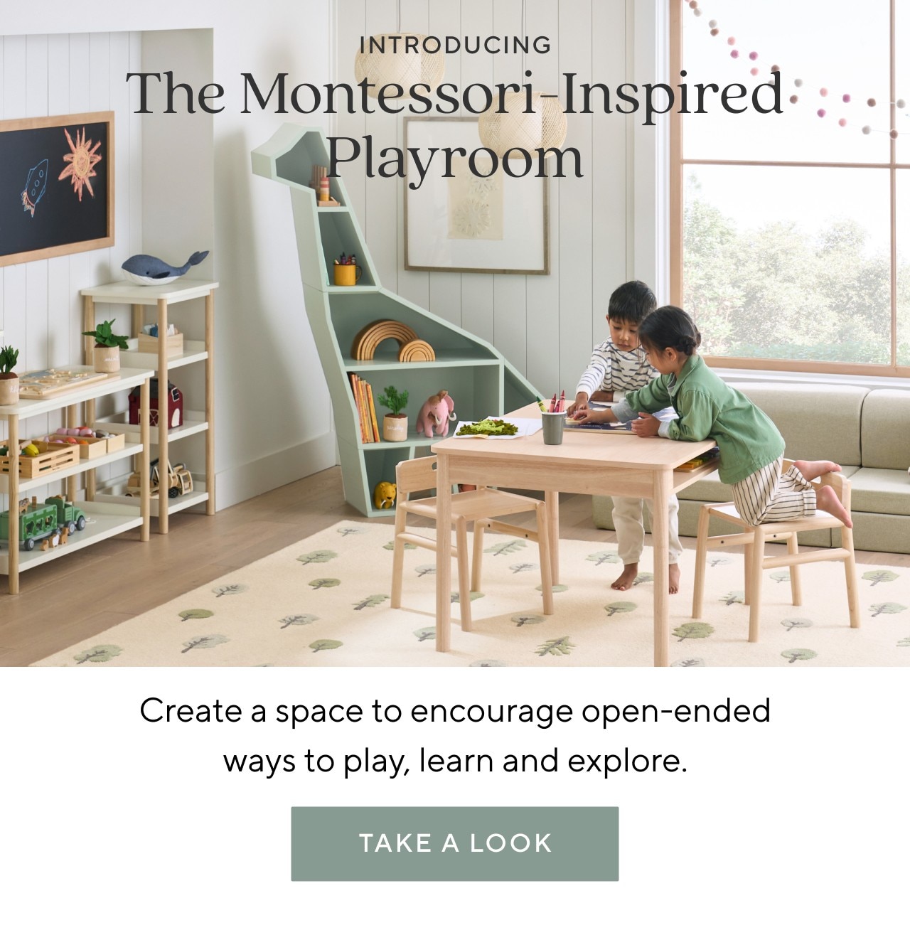 THE MONTESSORI-INSPIRED PLAYROOM