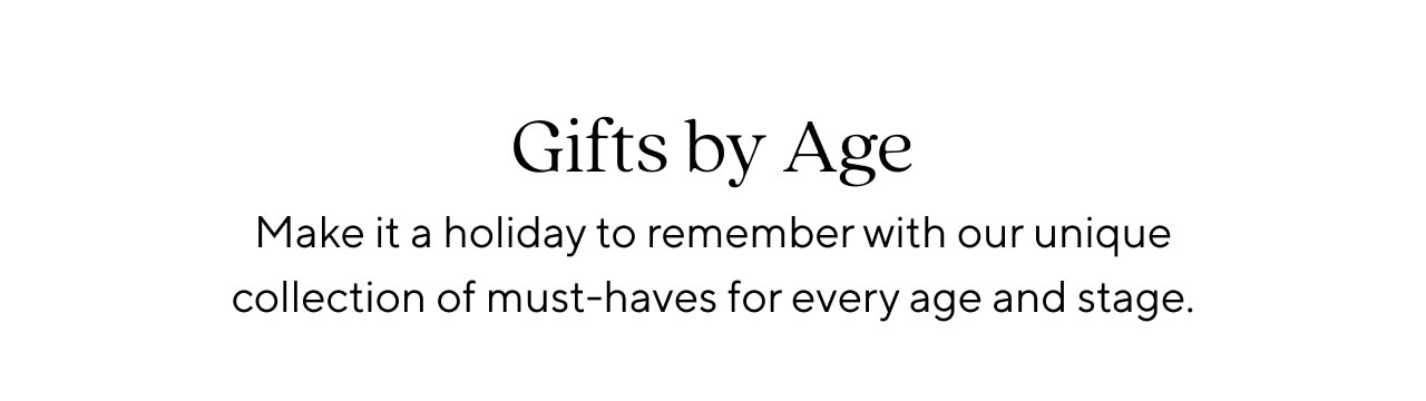 GIFTS BY AGE