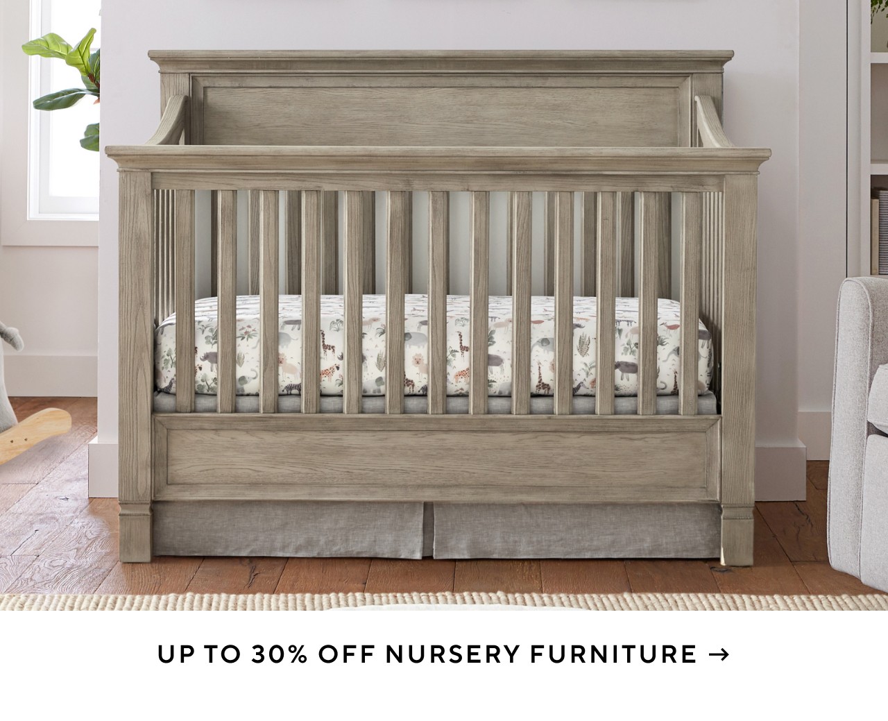 UP TO 30% OFF NURSERY FURNITURE