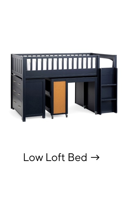 LOW LOFT BED