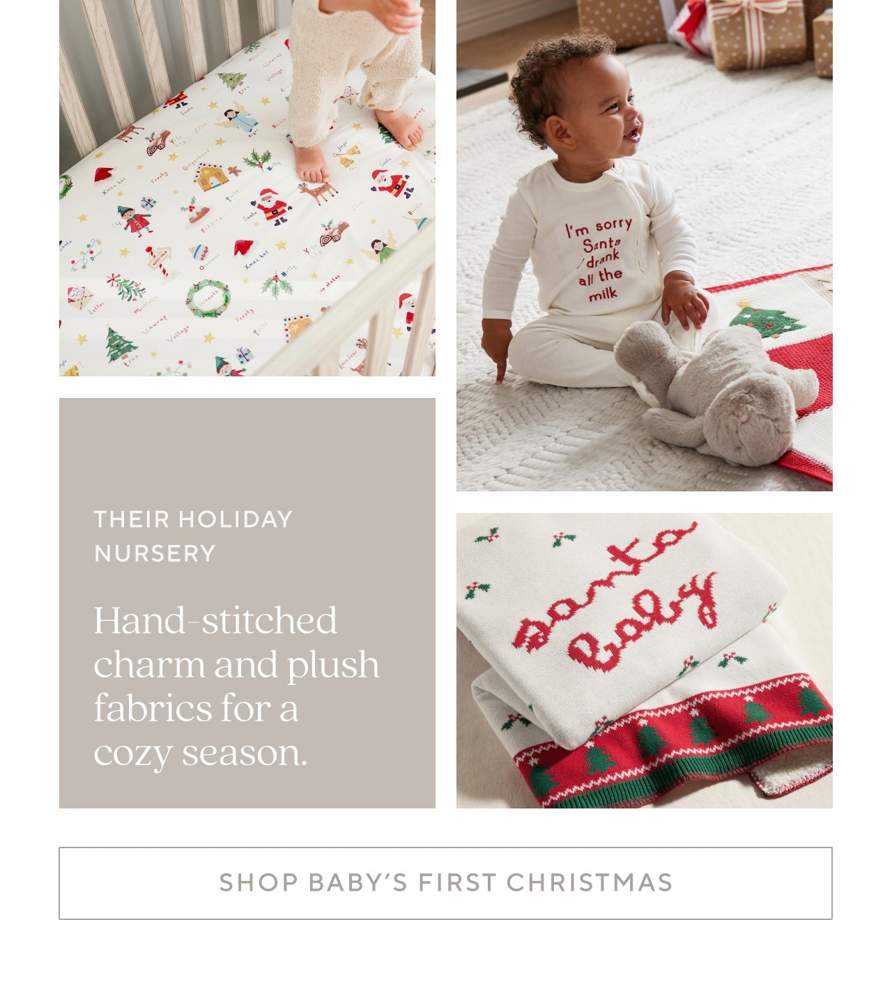 SHOP THE HOLIDAY NURSERY COLLECTION