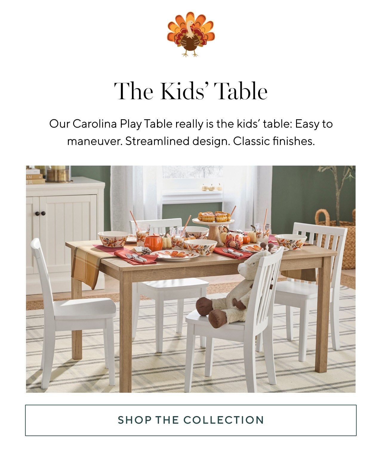 THE KIDS' TABLE - SHOP CAROLINA PLAY TABLE