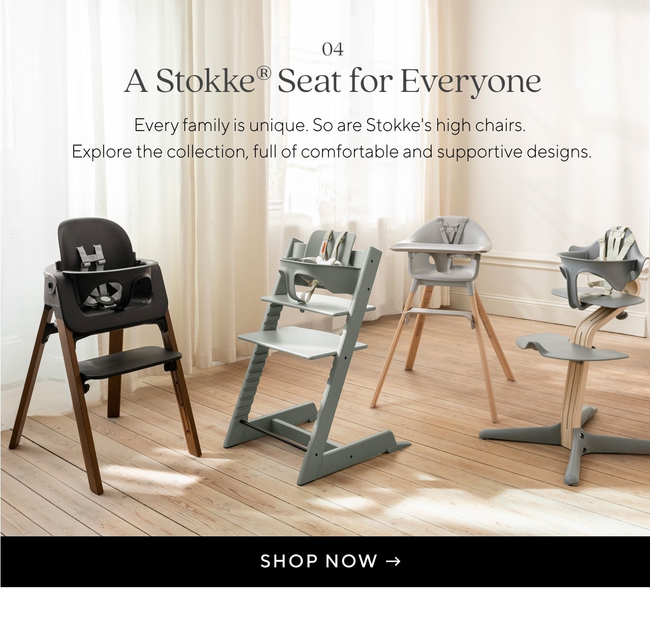 A STOKKE SEAT FOR EVERYONE