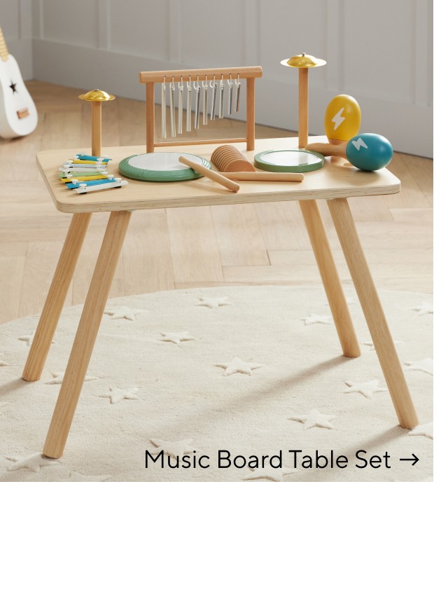 MUSIC BOARD TABLE SET