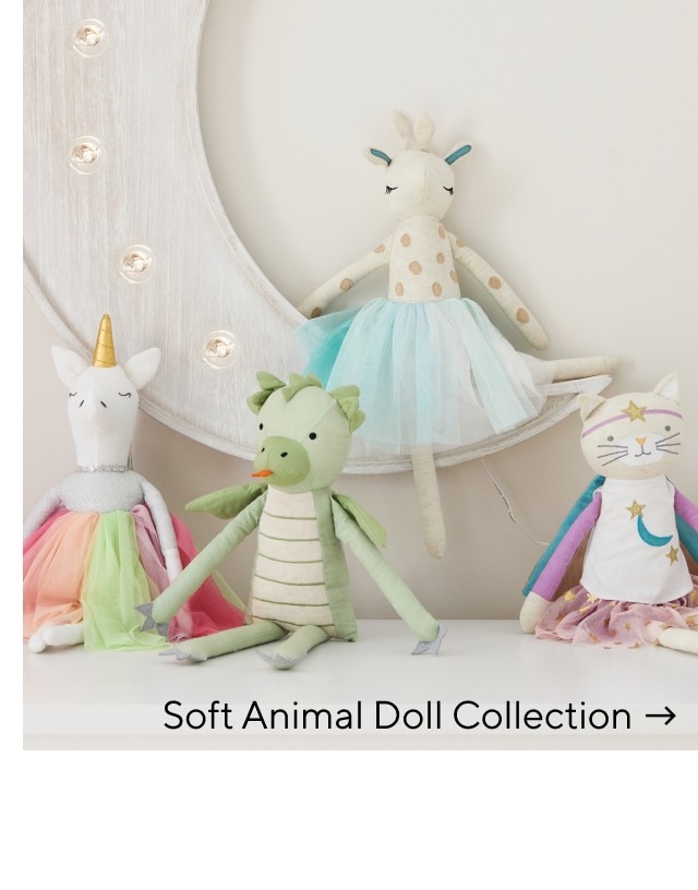 SOFT ANIMAL DOLL COLLECTION