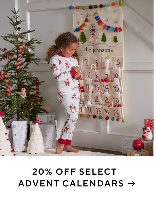 20% OFF SELECT ADVENT CALENDARS