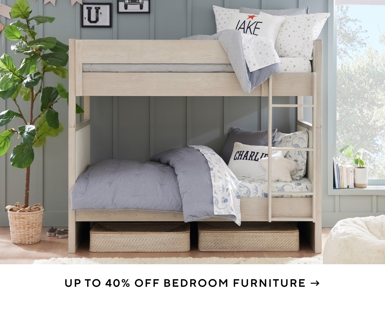 UP TO 40% OFF BEDROOM FURNITURE