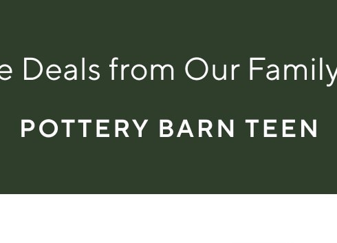 POTTERY BARN TEEN