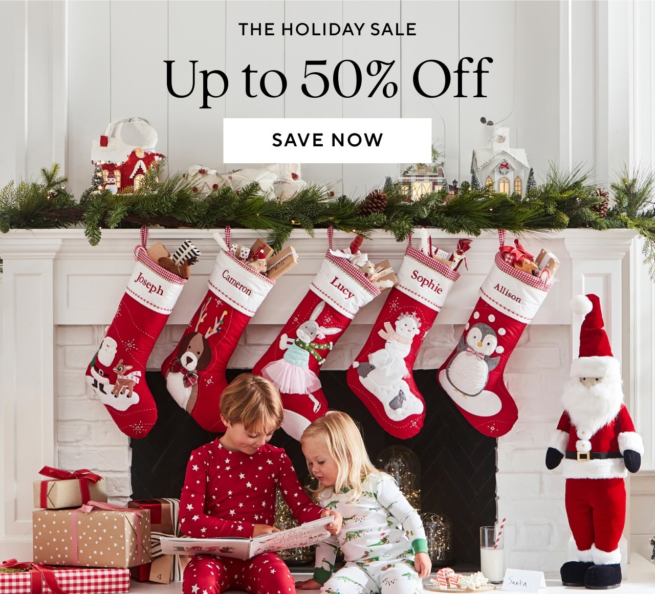 THE HOLIDAY SALE - UP TO 50% OFF