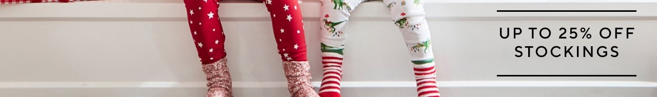 UP TO 25% OFF STOCKINGS