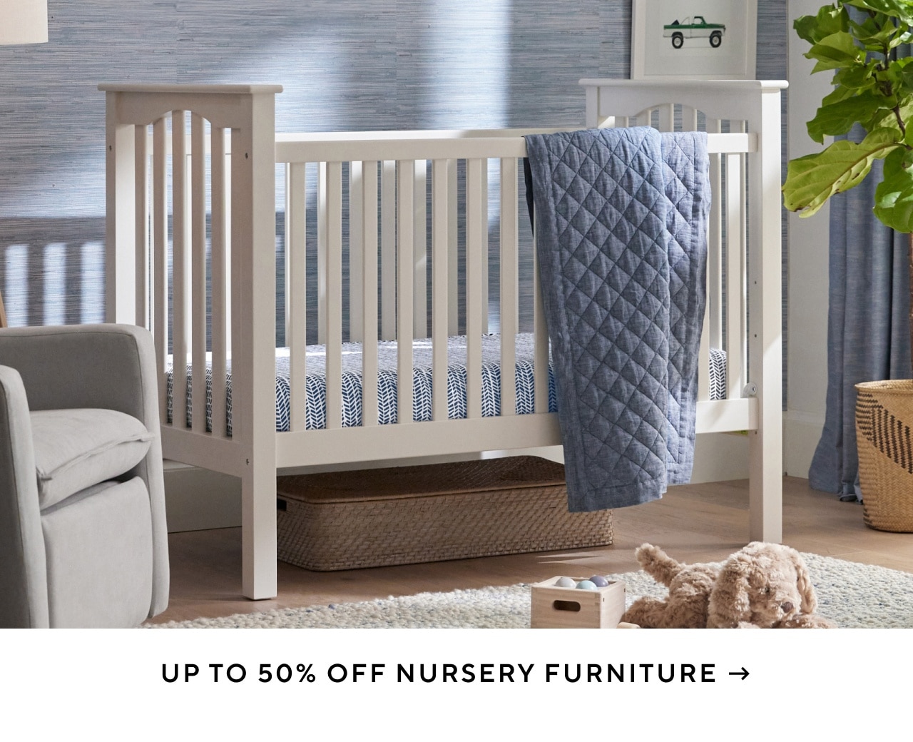 UP TO 40% OFF NURSERY FURNITURE